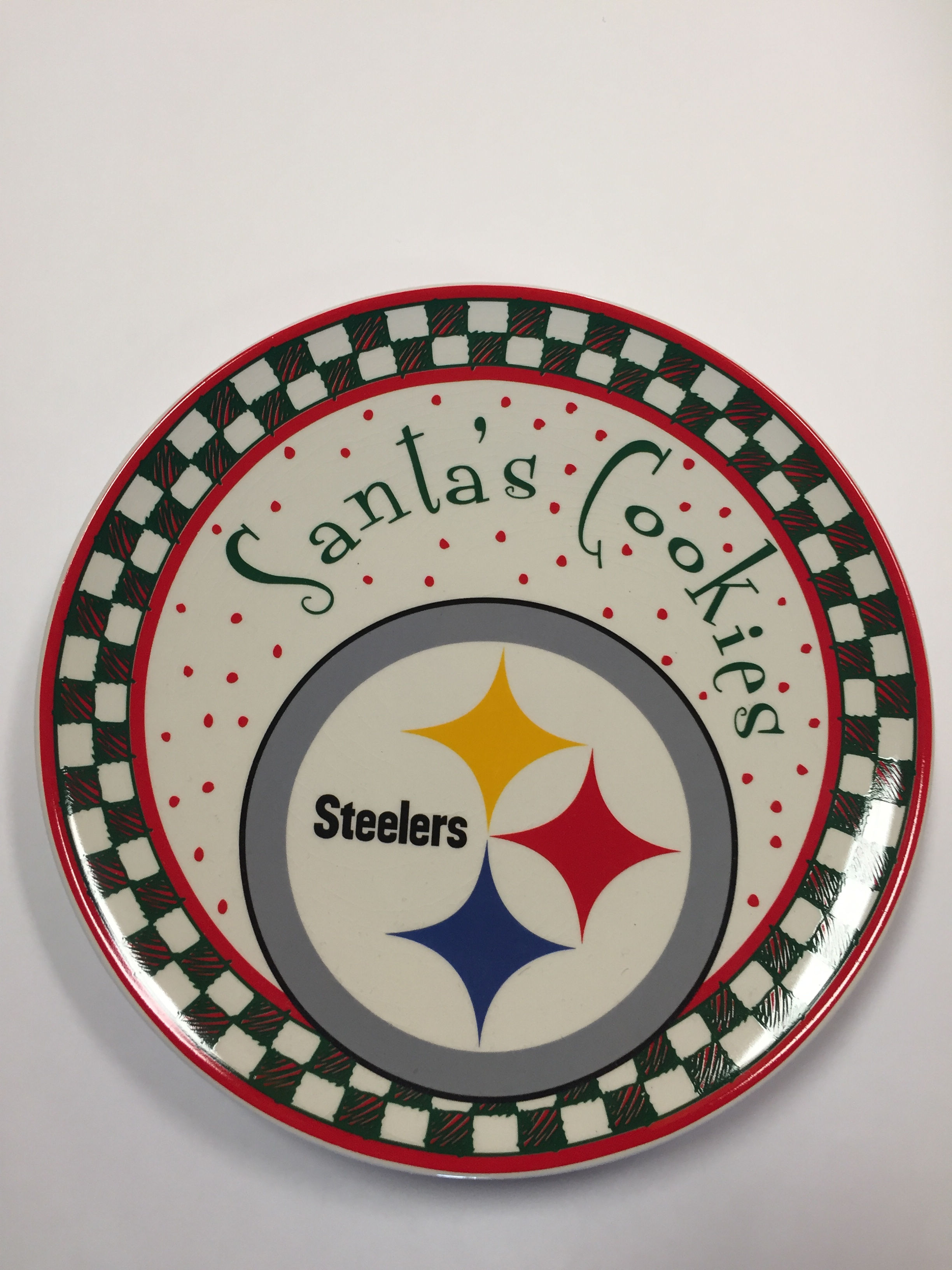 Santa's Cooking, Steelers Plate