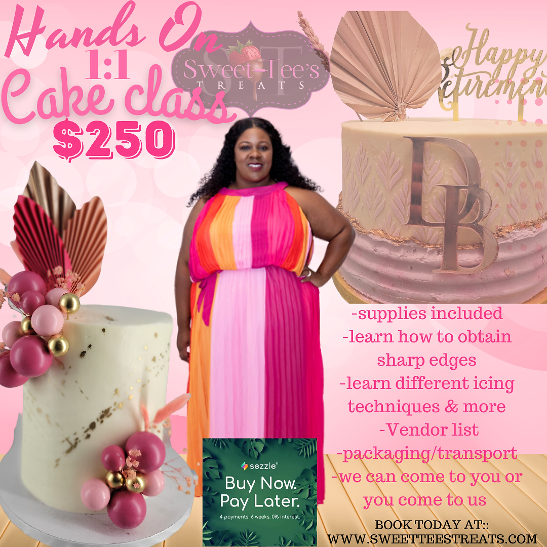 Private one on one cake lessons