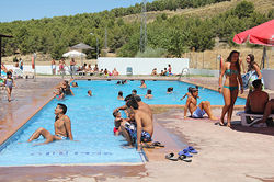 The Love Pirates swimming pool