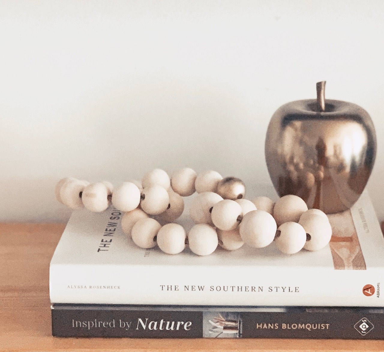 Wood Bead chain link