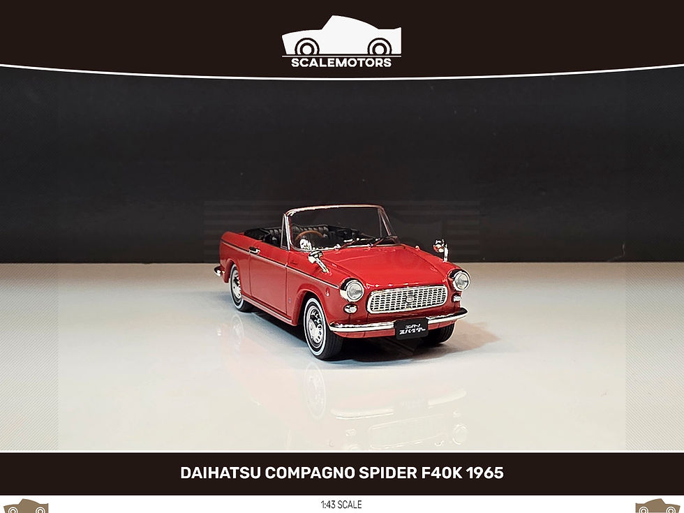 Miniatura: 1:43 Daihatsu Compagno Spider F40K 1965