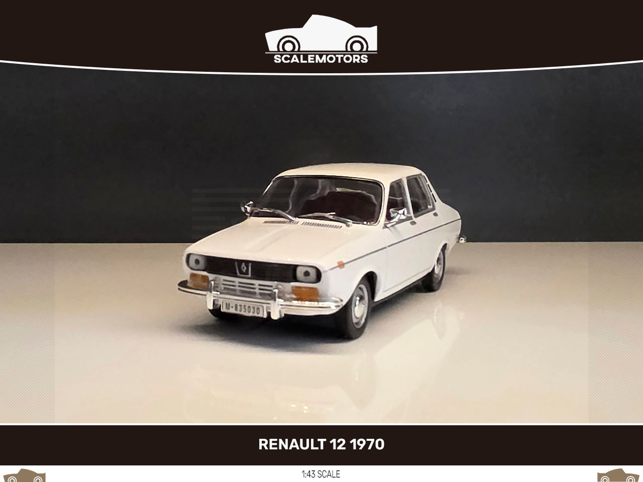 1:43 Renault 12 1970