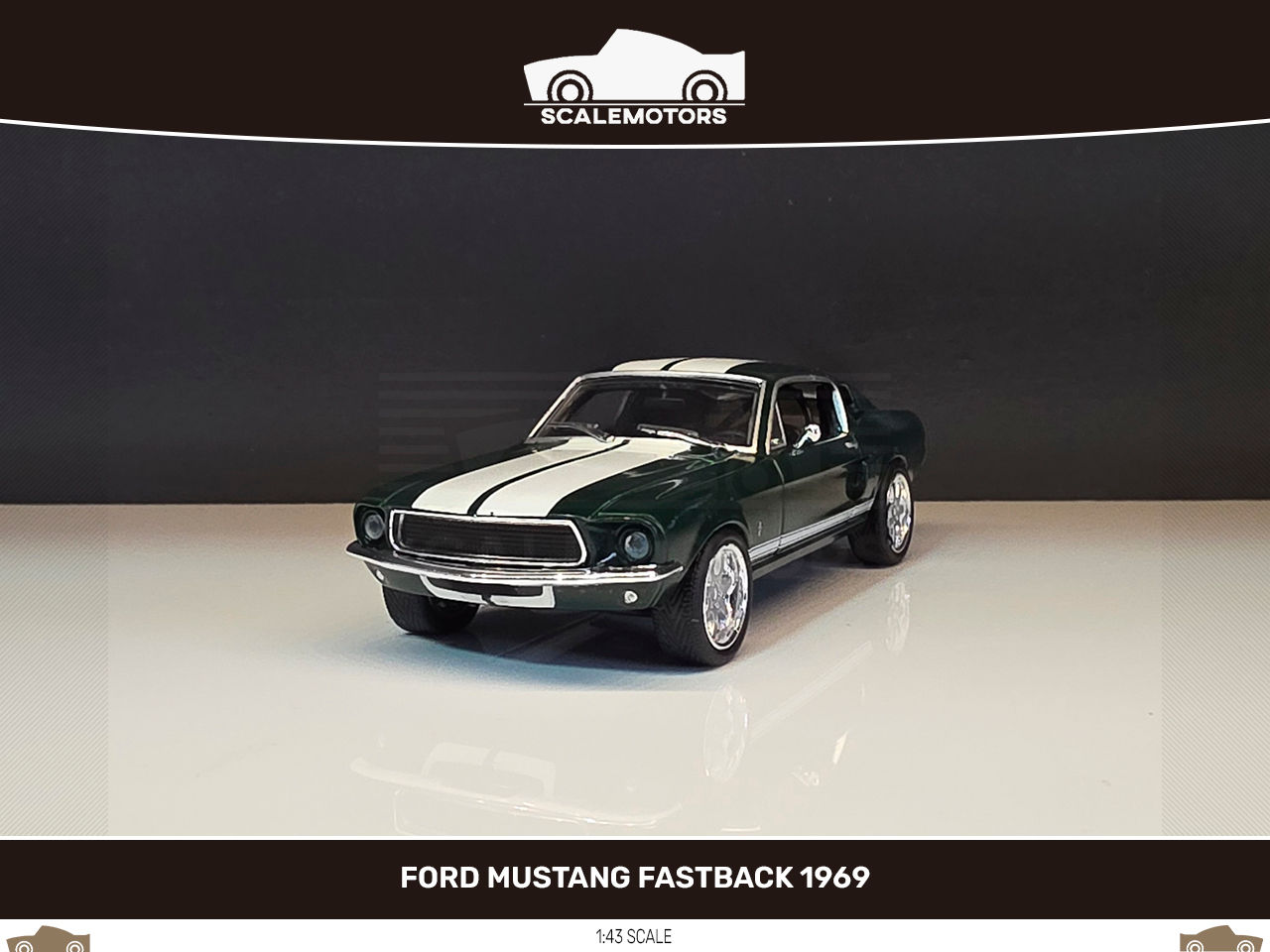 1:43 Ford Mustang Fastback 1969