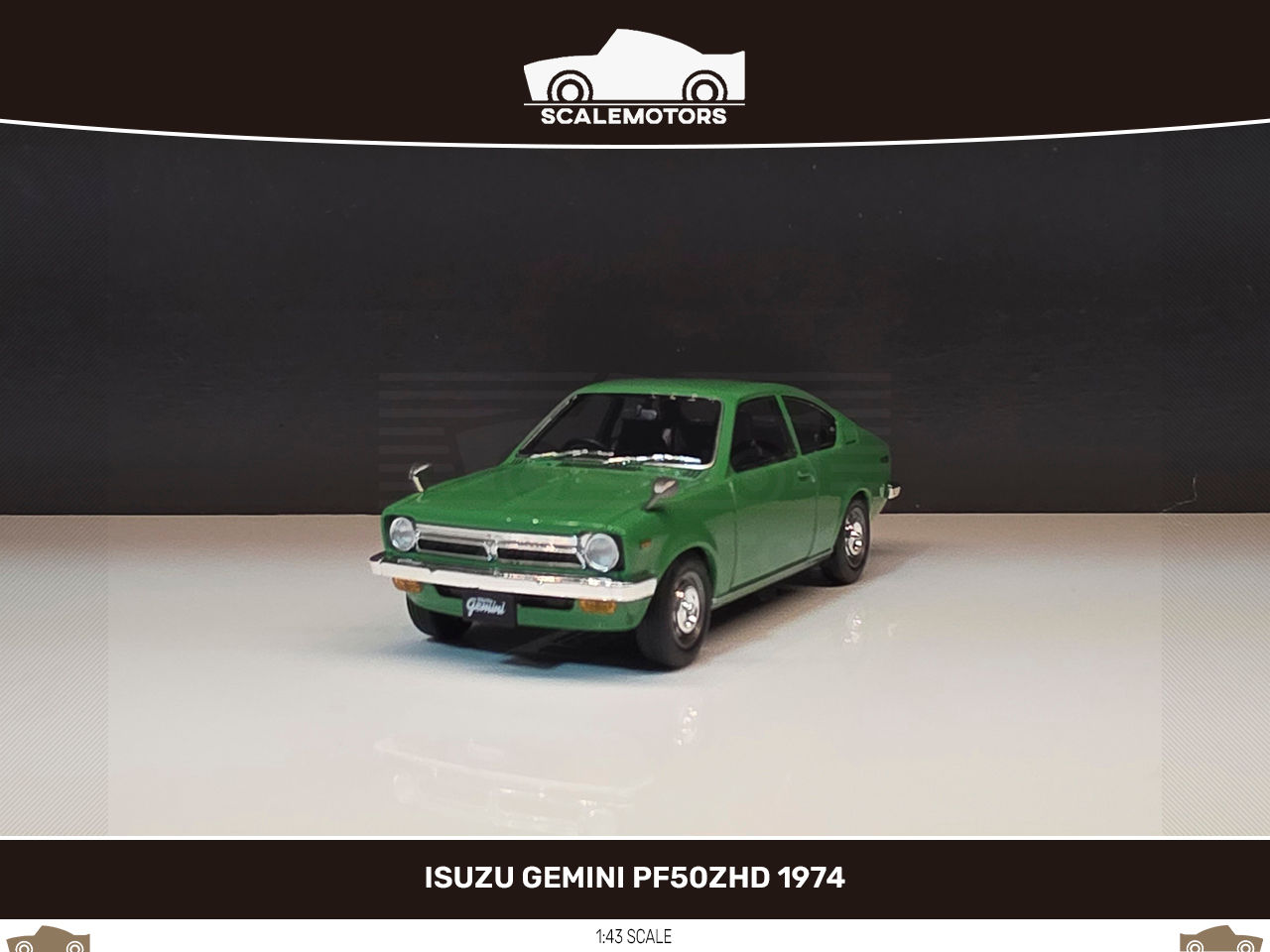 1:43 Isuzu Gemini PF50ZHD 1974