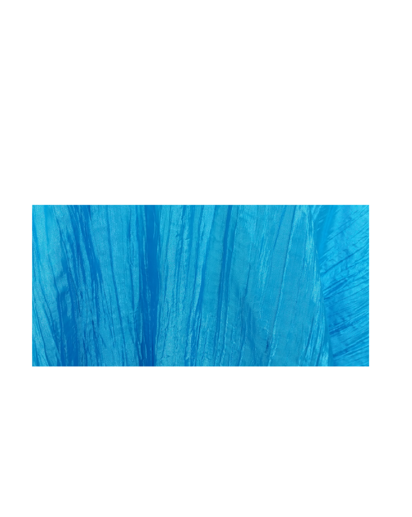 MANTEL AZUL CORRUGADO DE 60" (NUEVO)