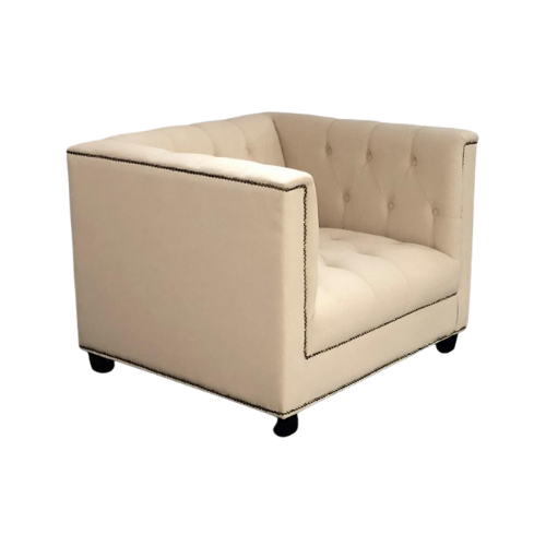 BUTACA ELEANOR COLOR BEIGE 39X35X31H