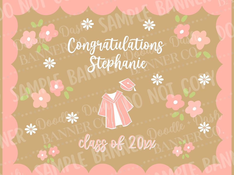 Thumbnail: pink graduation design 