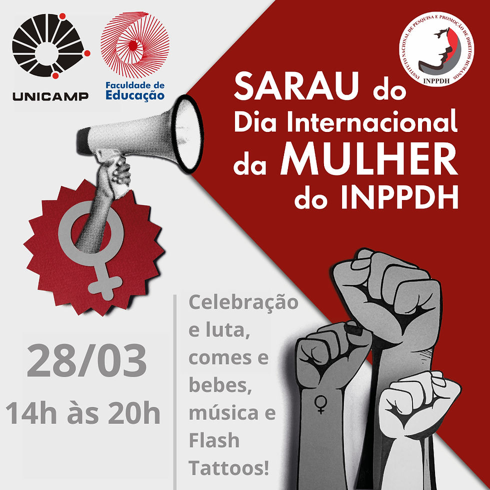 III Sarau do Dia Internacional da Mulher do INPPDH