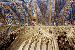 La voûte et ses fresques exceptionnelles