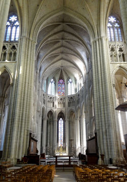 Le choeur gothique rayonnant (XIIIe siècle)