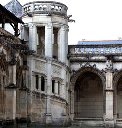 L'escalier à vis du cloître de la Psalette