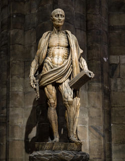 Saint Barthélemy écorché, de Marco d'Agrate (XVIe siècle),