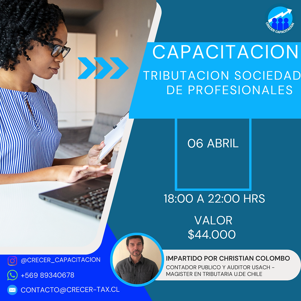 Tributación Sociedad de Profesionales