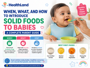 When, What, and How to Introduce Solid Foods to Babies| A Complete Parent Guide