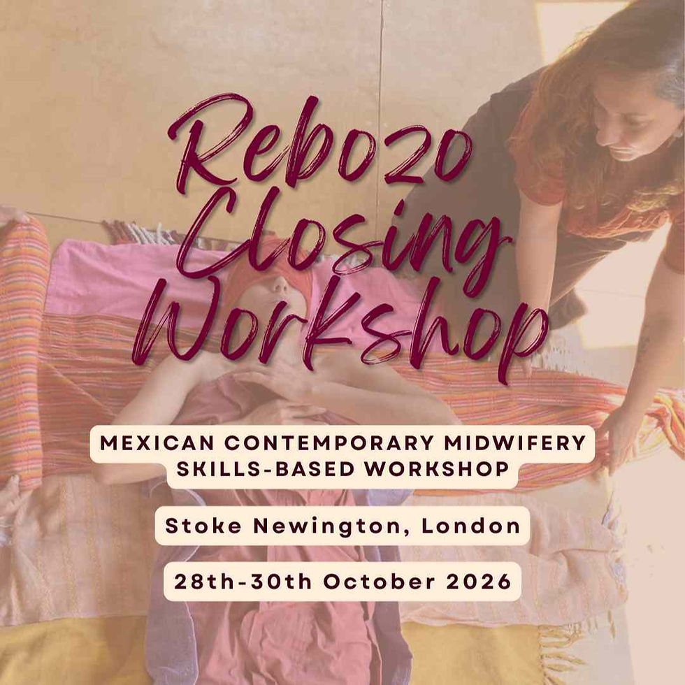 Rebozo Closing Workshop: A 3-Day Immersion in Mexican Contemporary Midwifery