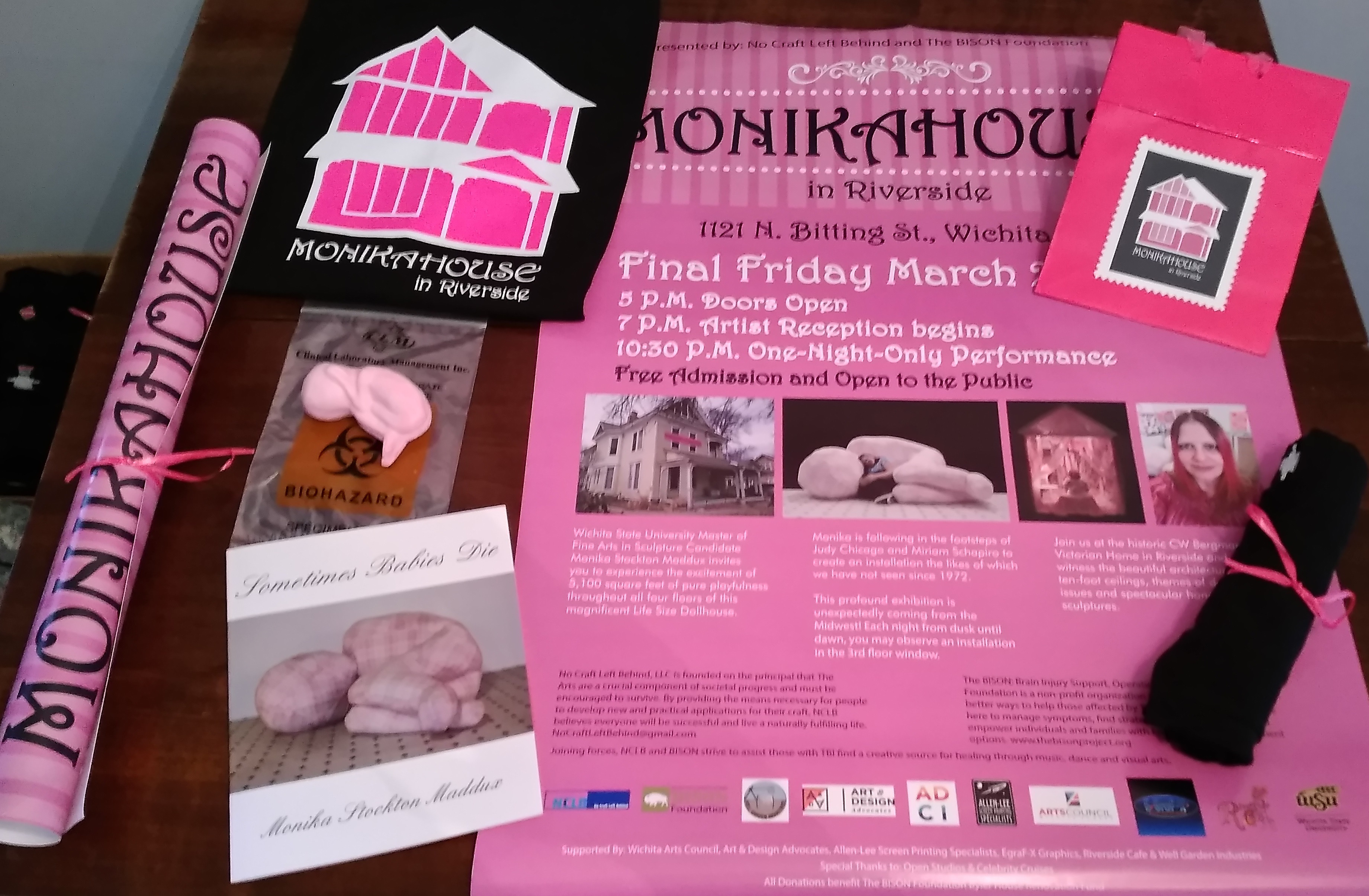 MONIKAHOUSE Bundle with a MonikaStockton Maddux original sculpture