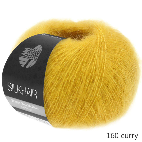 Miniaturbild: Silkhair von Lana Grossa 160 curry