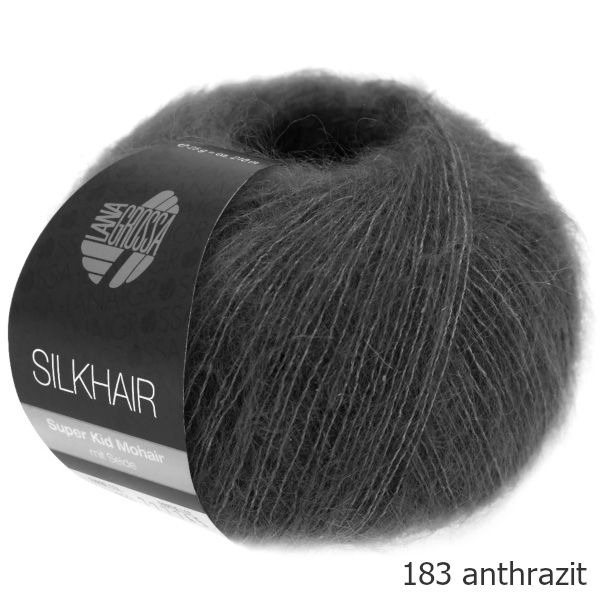 Miniaturbild: Silkhair von Lana Grossa 183 Anthrazit