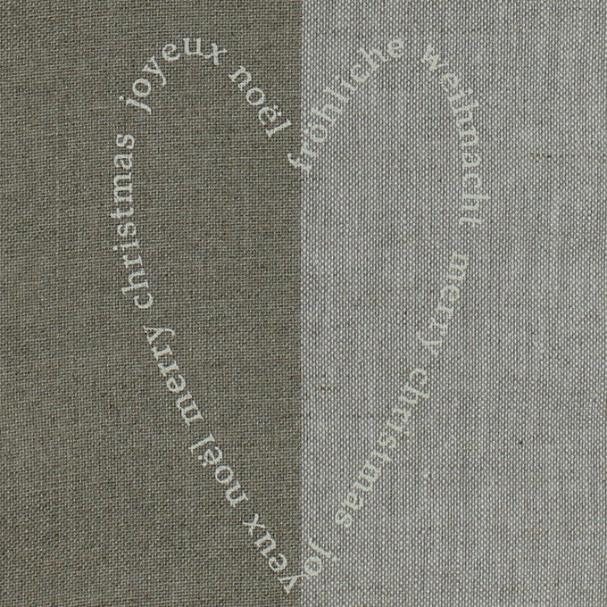 Leinenband Herz und Stern