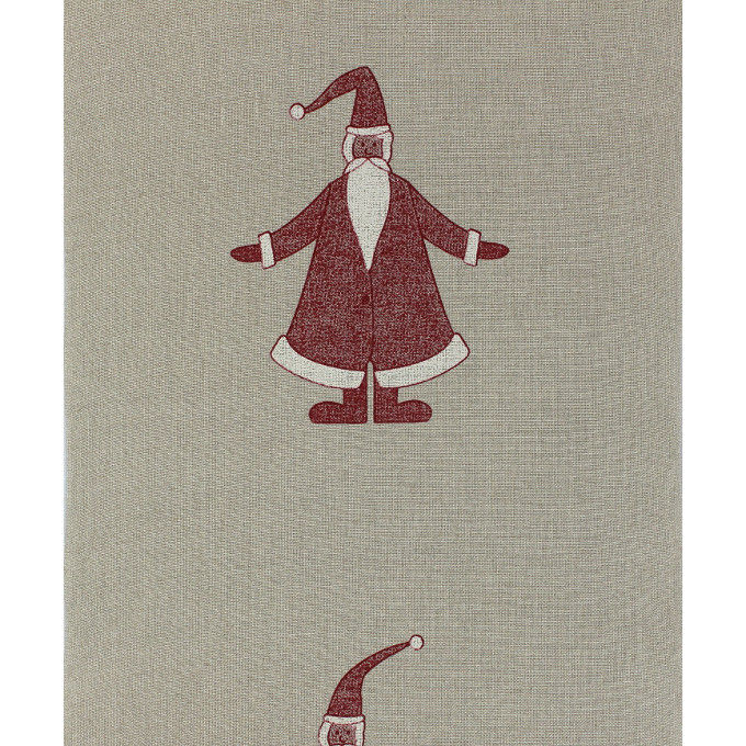 Miniaturbild: Weihnachtsleinenband Druck Nikolaus