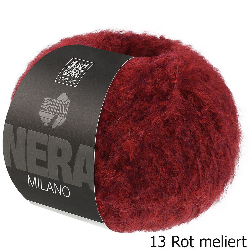 Miniaturbild: Milano NERA 13 Rot meliert