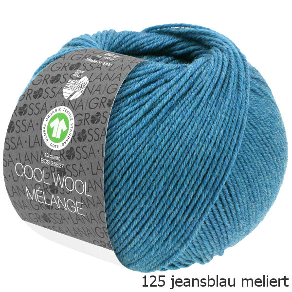 Miniaturbild: Cool Wool GOTS Lana Grossa Fb. 125 jeans