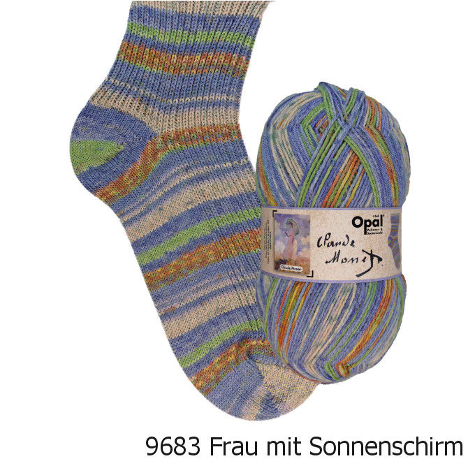 Miniaturbild: Opal Claude Monet 9683 Frau mit Sonnenschirm
