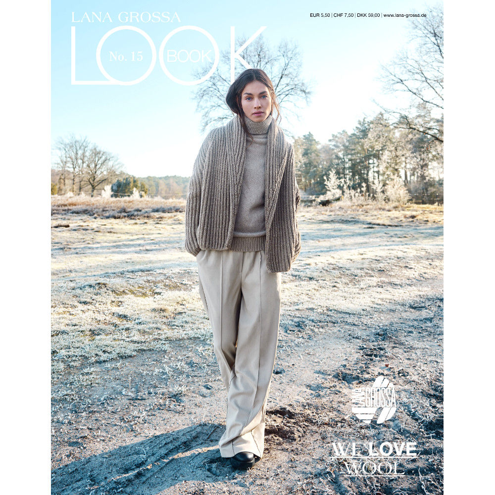 Lookbook No.15 Patentmusterjacke Cool Merino Big