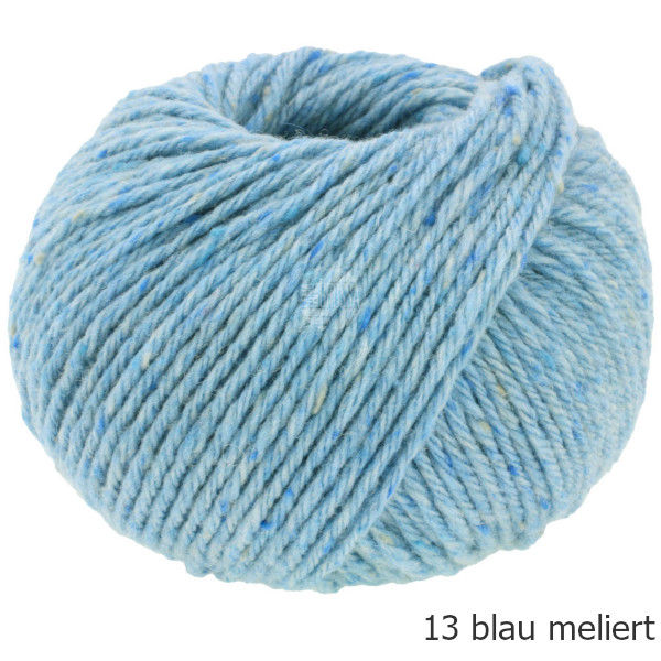 Miniaturbild: Country Tweed von Lana Grossa 13 blau meliert