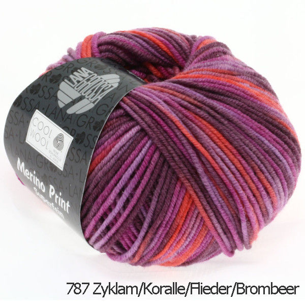 Miniaturbild: Cool Wool Print von LANA GROSSA Fb. 787