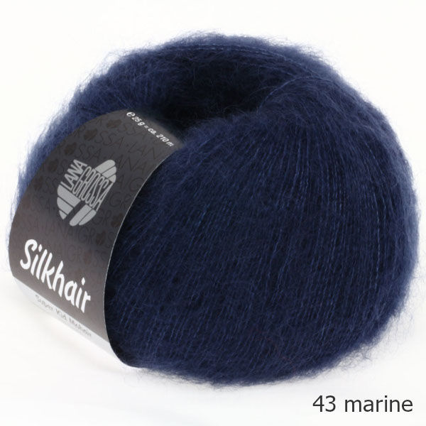 Miniaturbild: Silkhair uni von Lana Grossa 43 marine