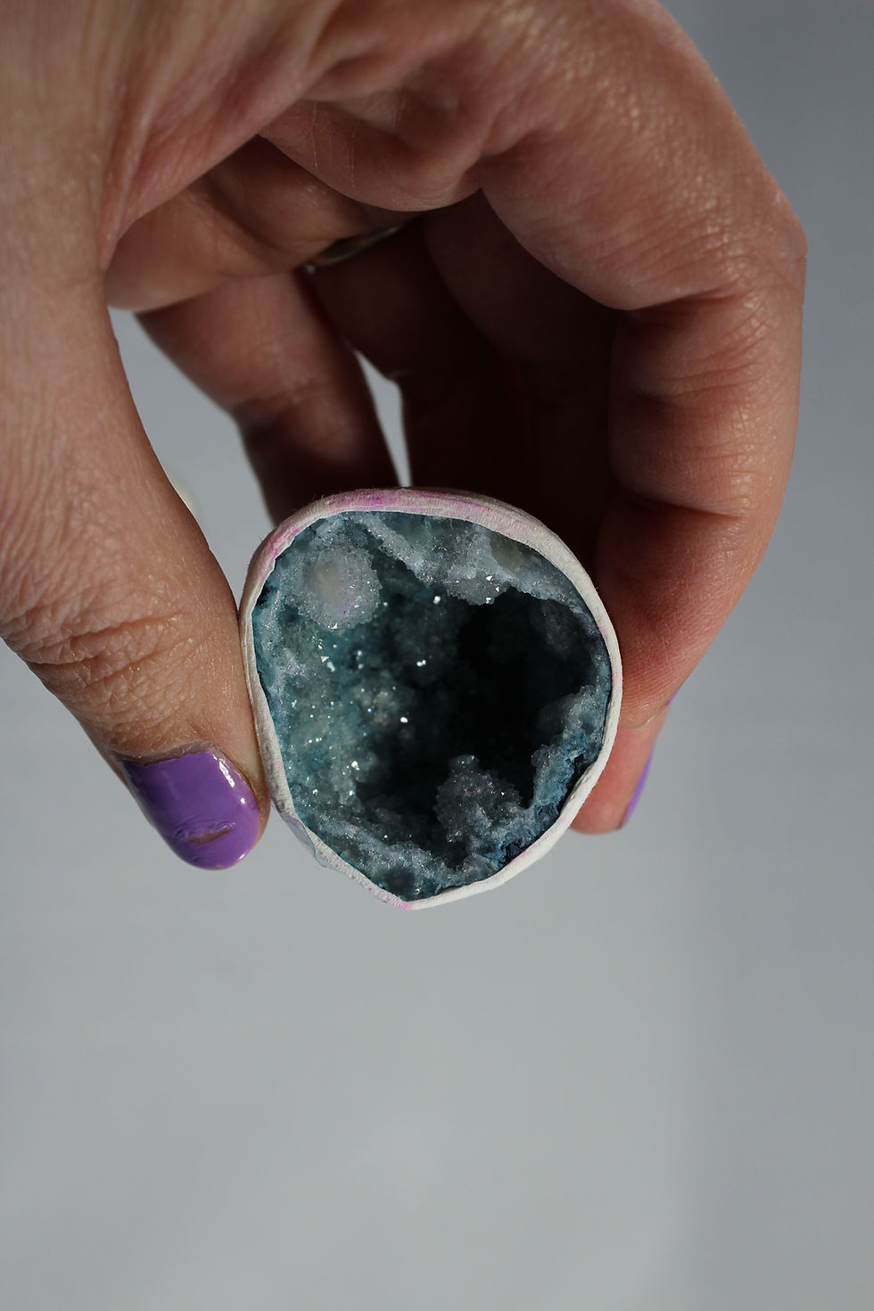 Thumbnail: Geode purple or blue