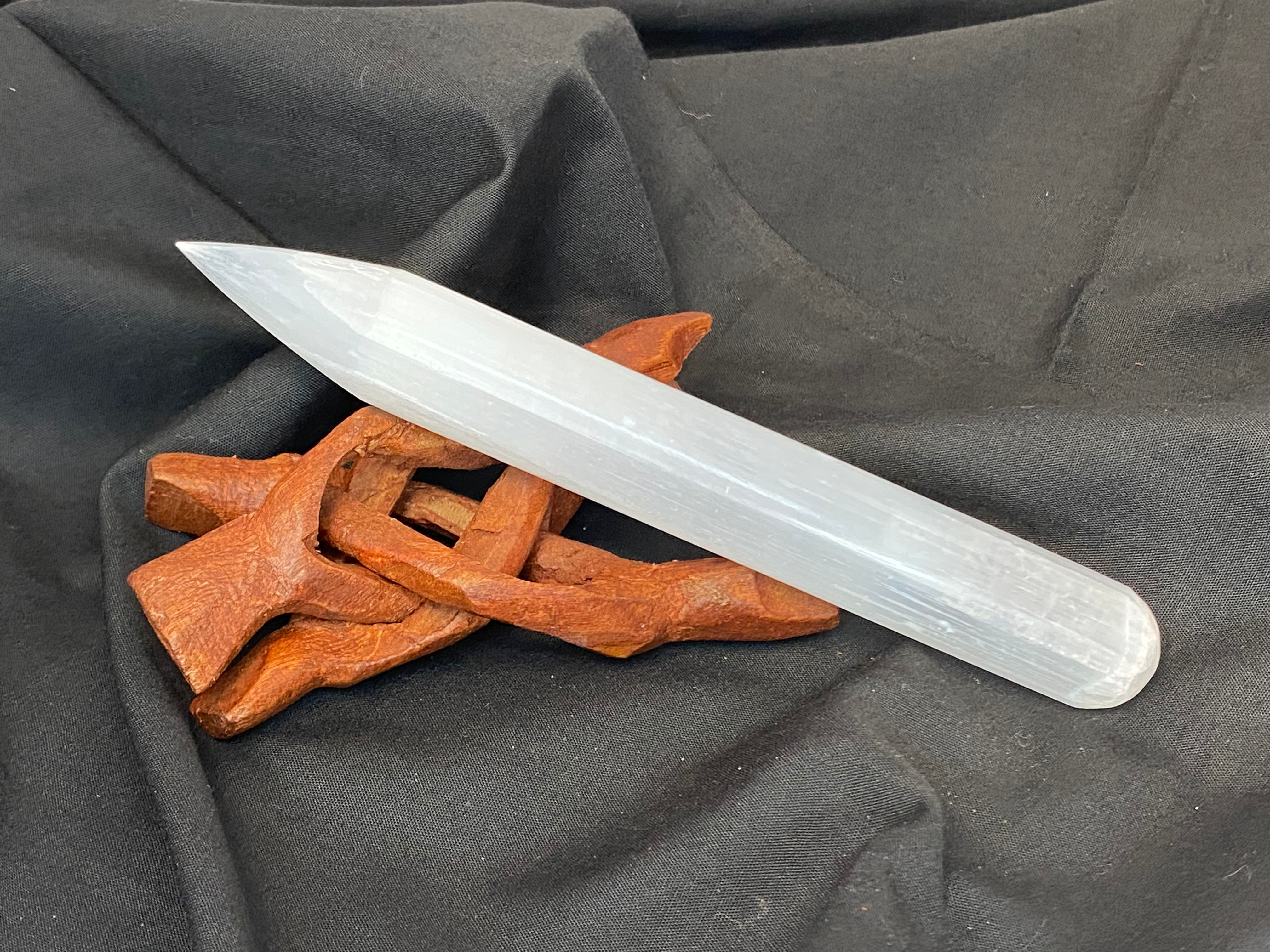 Selenite Wand