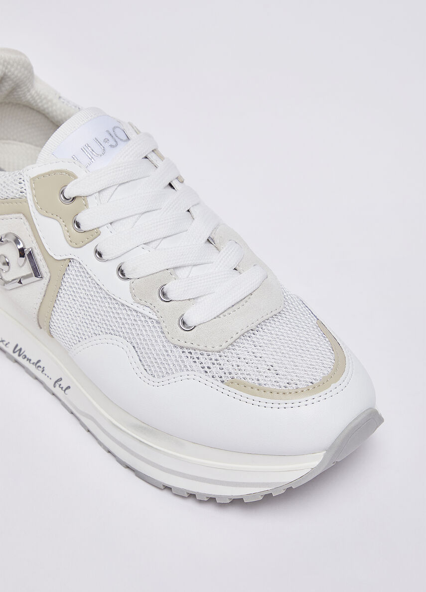 Miniatura: Zapatillas Liu jo de malla con lentejuelas con plataforma