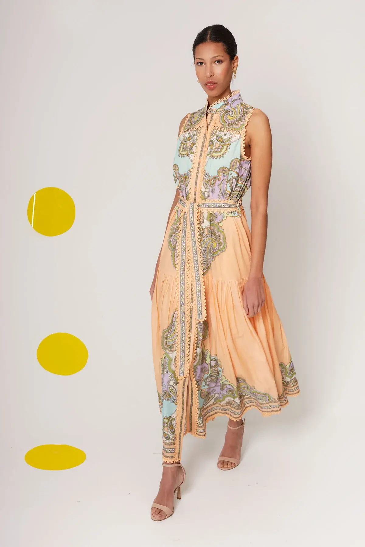 VESTIDO COOSY AMINA SALMON