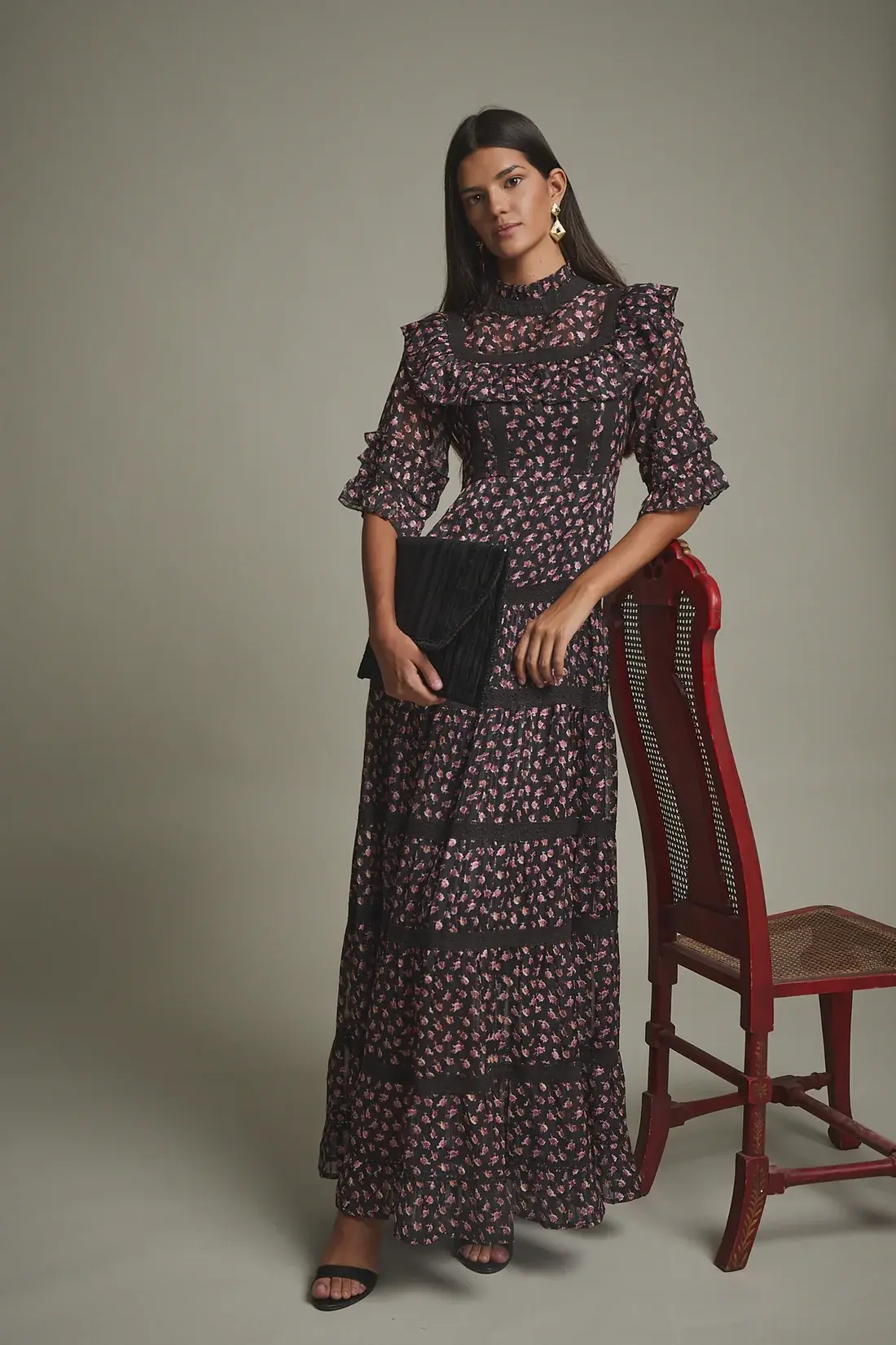 VESTIDO ROSALIA NEGRO COOSY