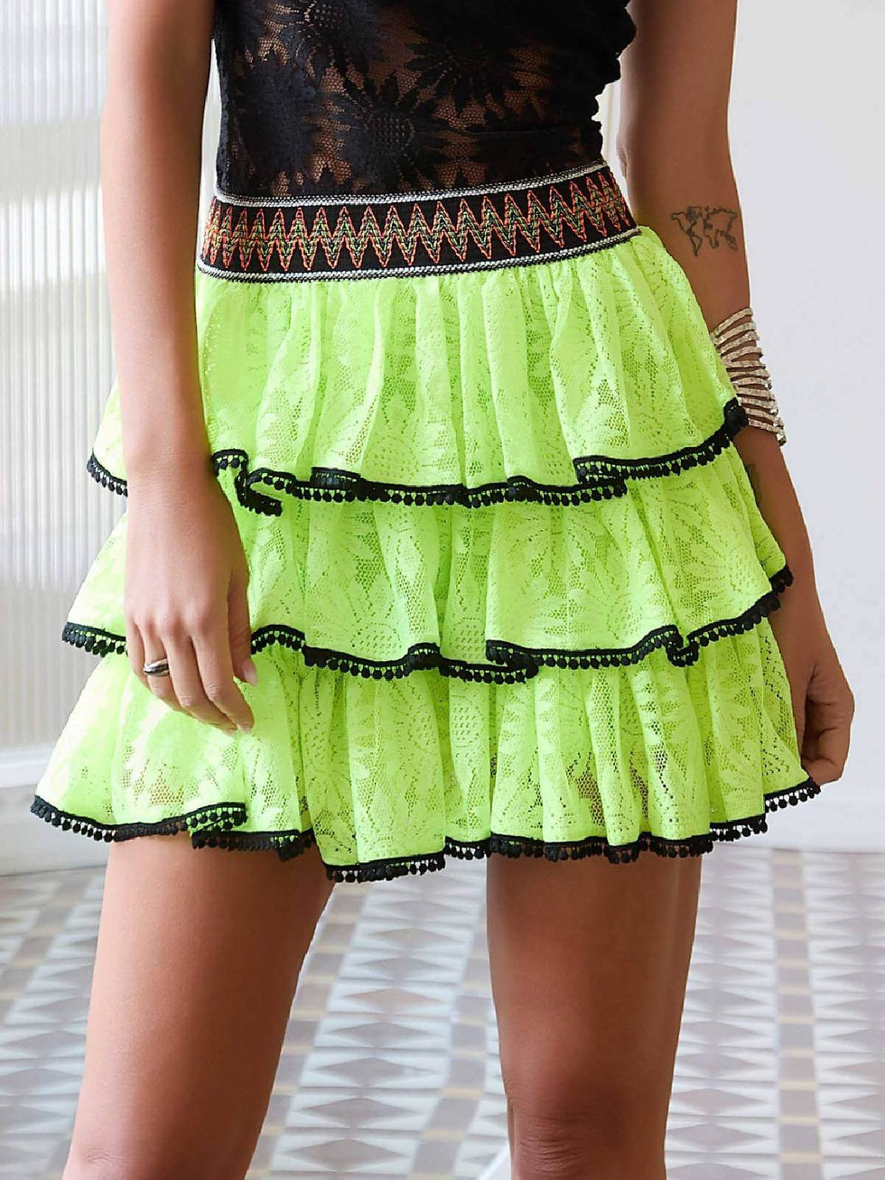 Miniatura: FALDA LIRA CAMALEÓNICA