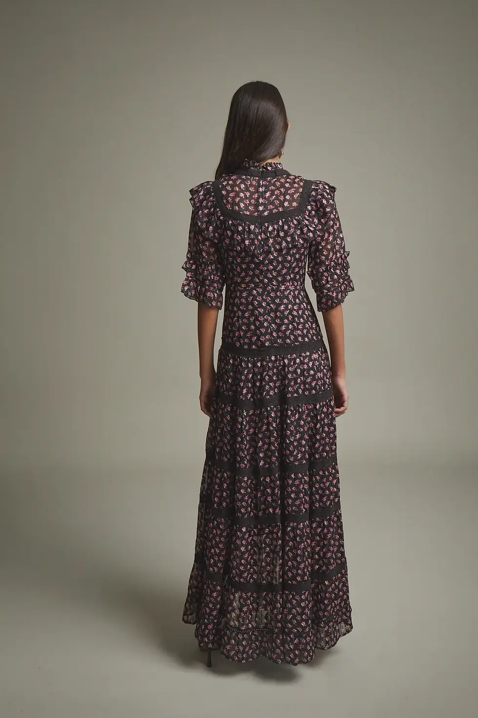 Miniatura: VESTIDO ROSALIA NEGRO COOSY