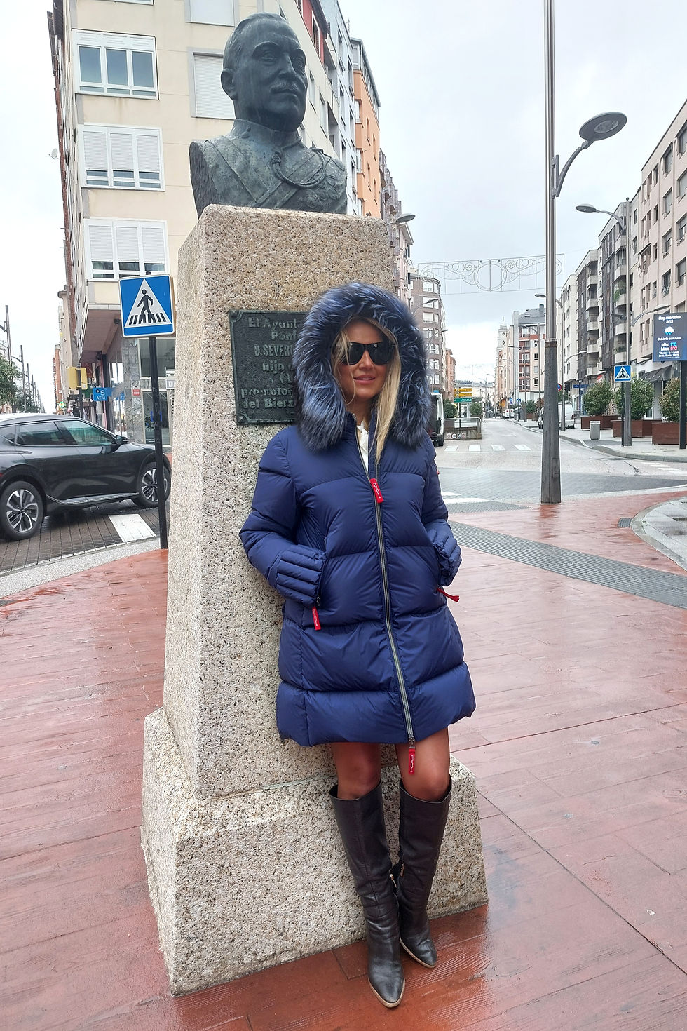 Miniatura: PLUMÍFERO DICHI RAILI FOX NEGRO