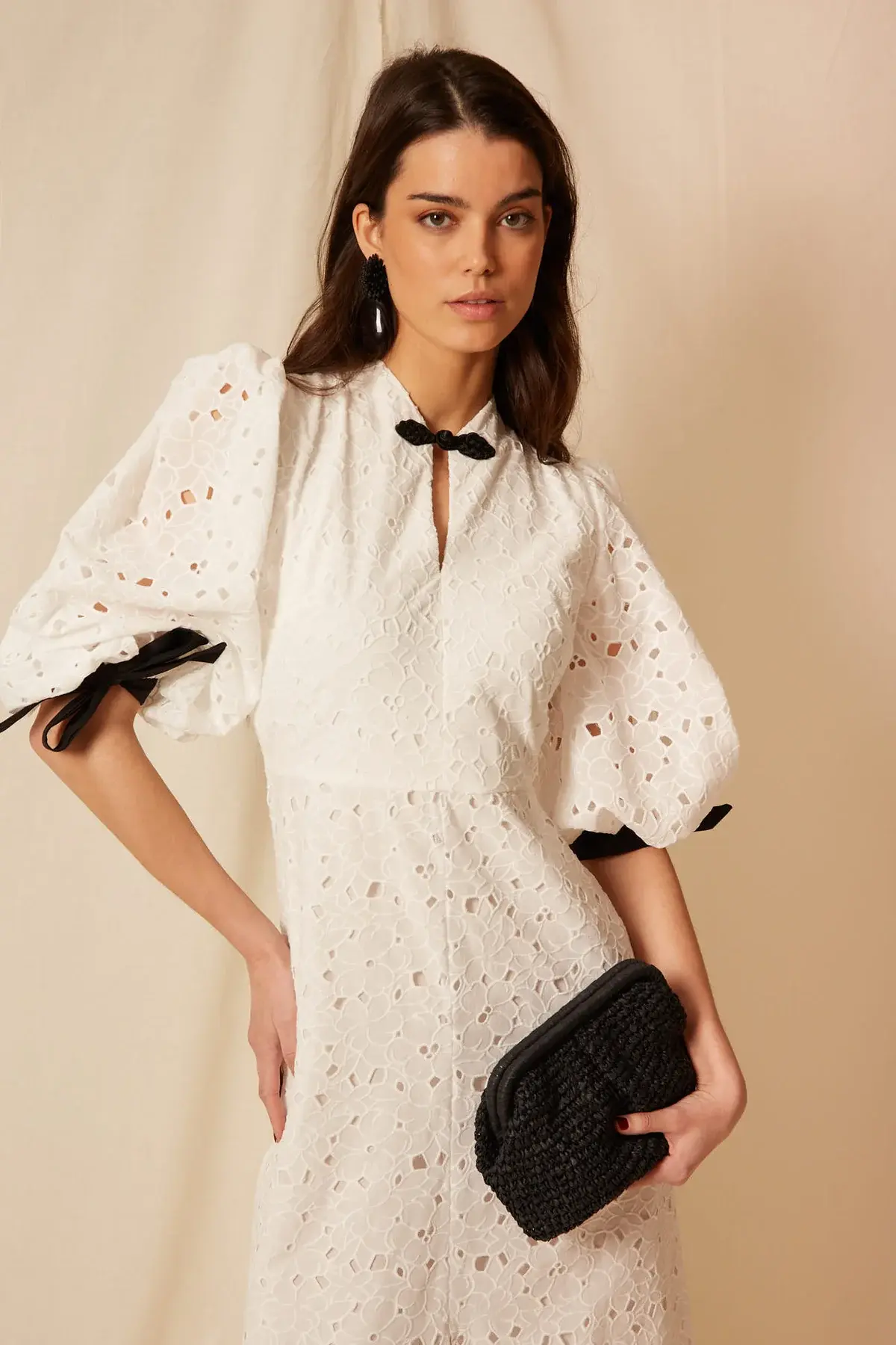 VESTIDO COOSY ROTI BLANCO