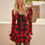 Miniatura: POPPY TARTAN DRESS ROJO BY FETICHE SUANCES