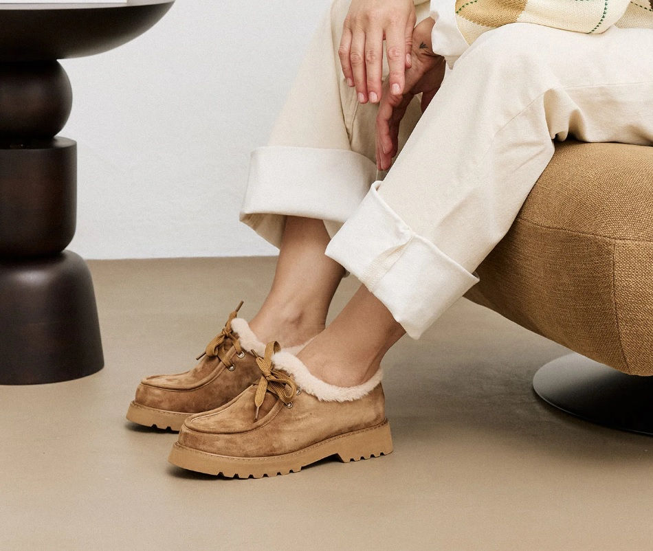 Miniatura: Mocasines exe greta ante camel