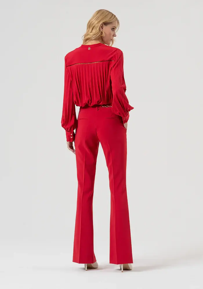 Miniatura: Pantalón Fracomina bootcut confeccionado en tejido elástico