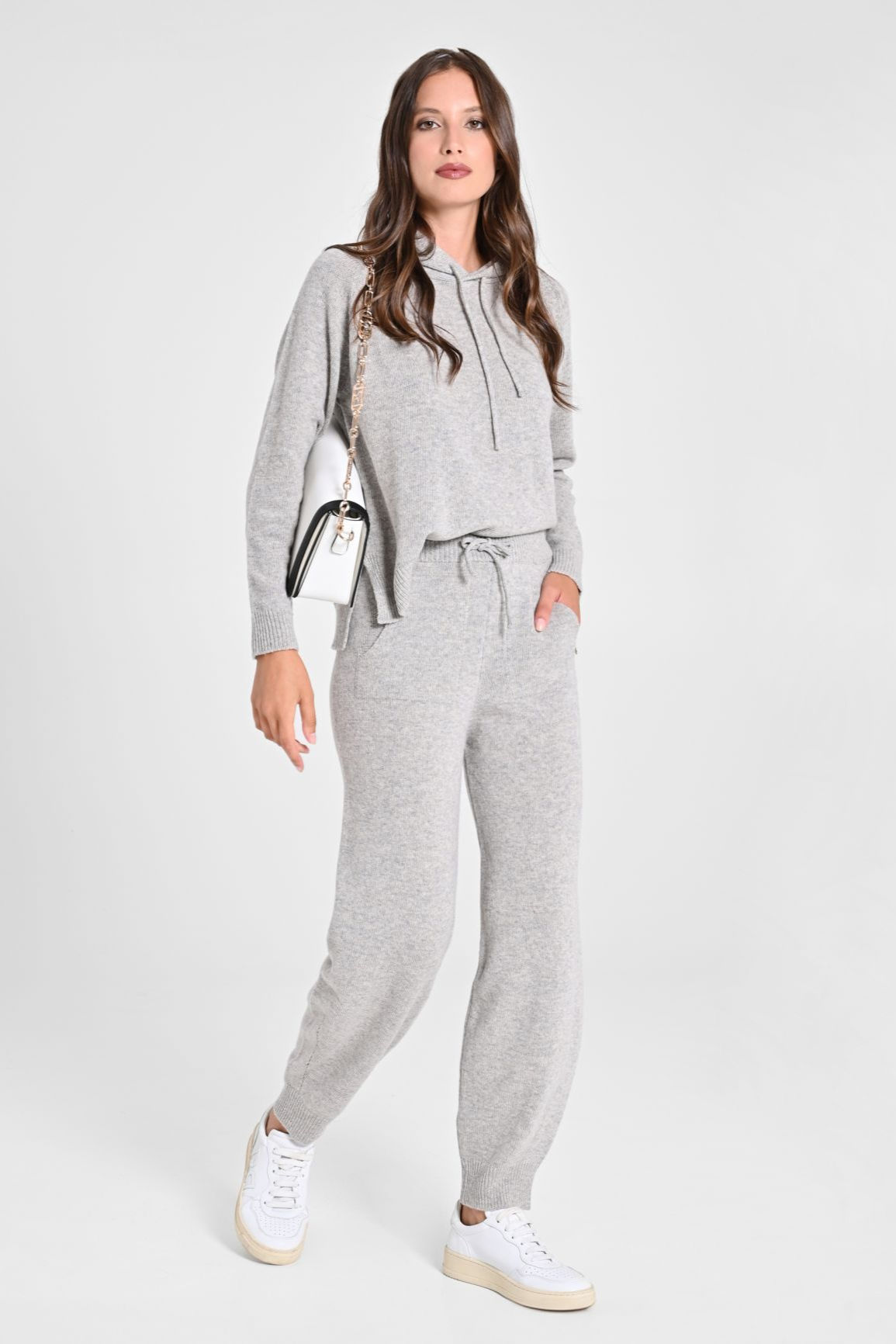 Pantalón de chándal de mezcla de cachemira Mujer