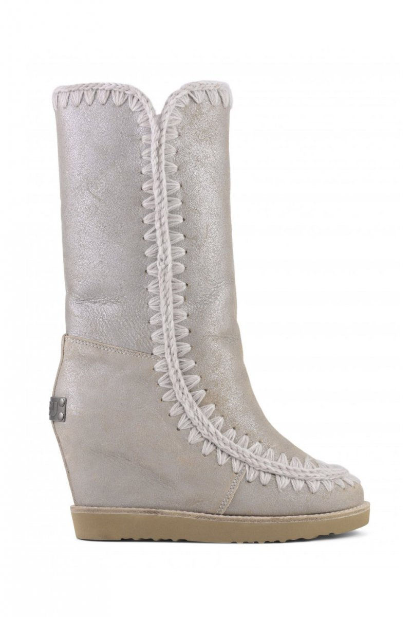 Miniatura: Botas MOU Eskimo French Toe Tall Stone Metallic