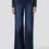 Miniatura: Vaqueros wide leg de lavado oscuro