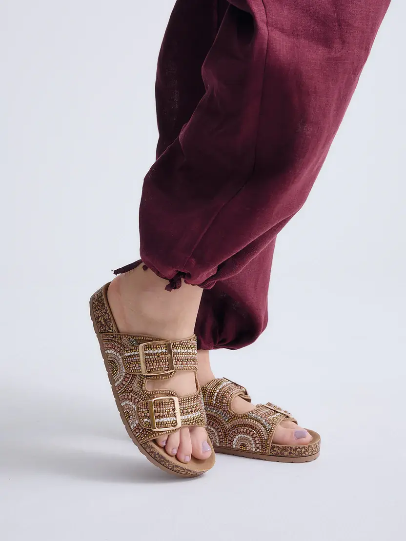 Miniatura: Sandalias Exe bio color camel