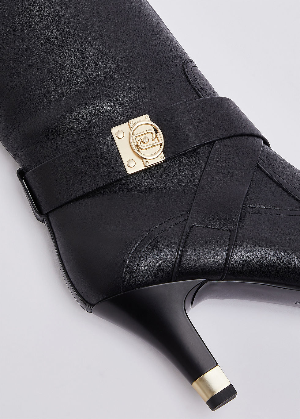 Miniatura: Botas Liu Jo de cuero con tacón ancho