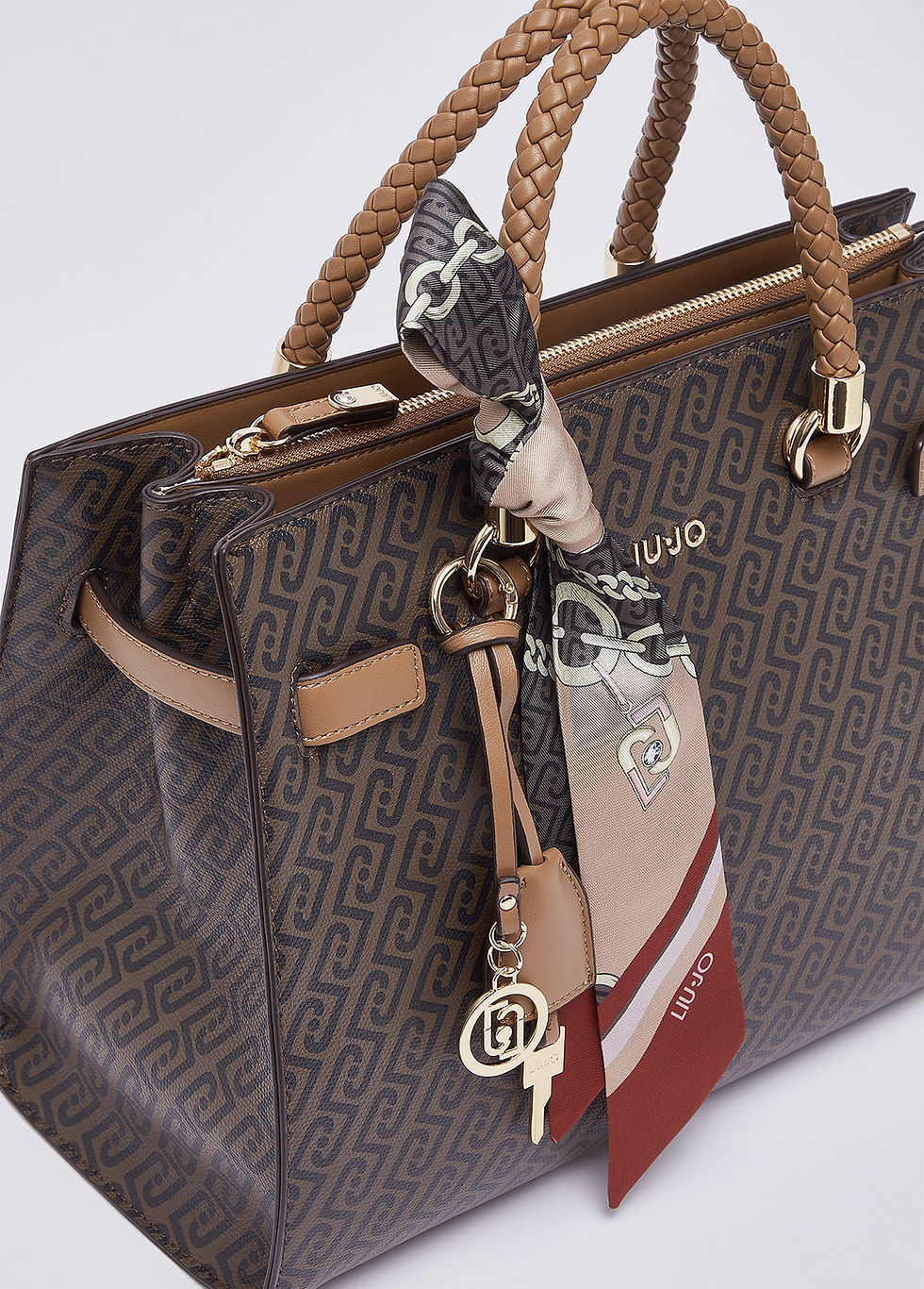 Miniatura: Bolso Liu Jo satchel mediano con pañuelo