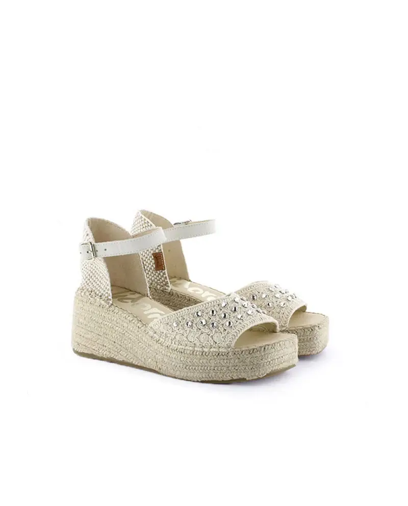 Miniatura: SANDALIA VIDORRETA CROCHET CRISTAL CRUDO
